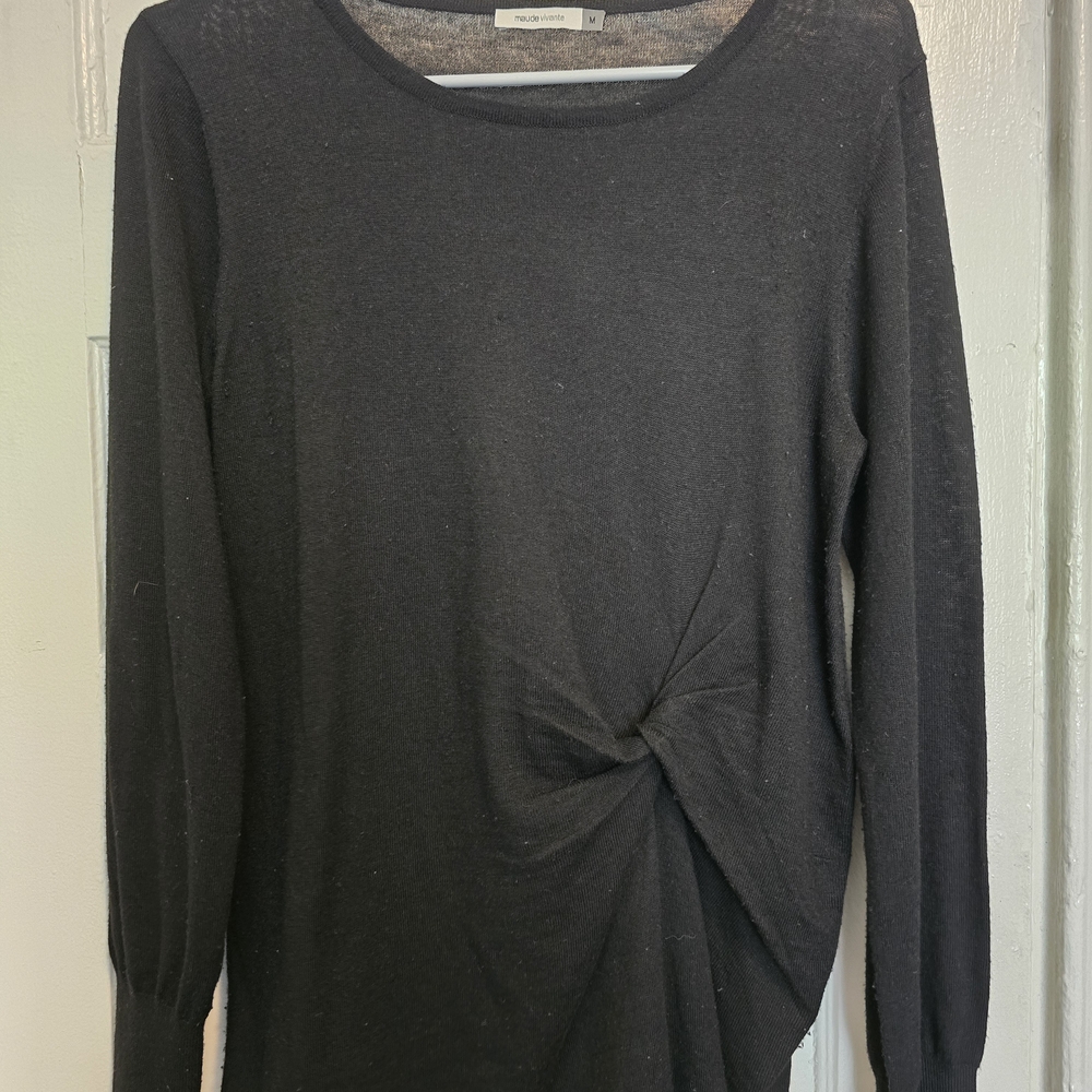Black Crew Neck Sweater